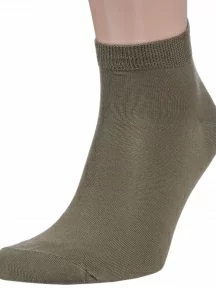 Комплект из 3 пар мужских носков Sergio Di Calze (PINGONS) из мерсеризованного хлопка, 3-17SC7, ХАКИ