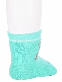 Детские махровые носки Брестские (БЧК), 14С3060, рис. 998, ЛАЗУРНЫЕ