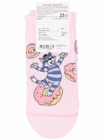 Женские носки Брестские (БЧК), 23С1160, рис. 615, БЛЕДНО-РОЗОВЫЕ