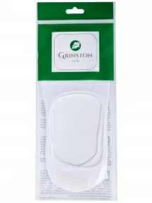 Мужские подследники Grinston socks (PINGONS), 20D4, БЕЛЫЕ