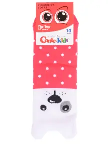 Детские носки Conte kids рис. 318, МАЛИНОВЫЕ (17С-59СП)