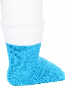 Детские махровые носки LORENZline, Л35, БИРЮЗОВЫЕ