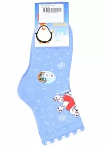 Детские махровые носки LORENZline, Л62, ГОЛУБЫЕ