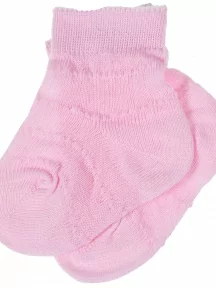 Детские носки из 100% хлопка "Борисоглебский трикотаж", 8С7, РОЗОВЫЕ