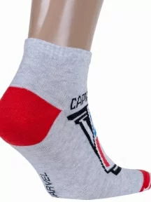 Мужские короткие носки Marvel DiWaRi, 17С-141СПМ, рис. 074, СВЕТЛО-СЕРЫЕ