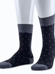 Мужские носки Grinston socks (PINGONS), 18D1, СЕРЫЕ