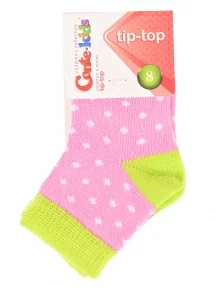 Детские носки Conte kids, 5С-11СП, рис. 214, МАЛЬВА С САЛАТОВЫМ