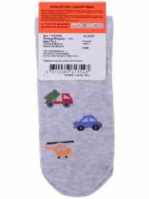 Детские укороченные носки Брестские (БЧК), 15С3085, рис. 4108 СВЕТЛО-СЕРЫЕ МЕЛАНЖ