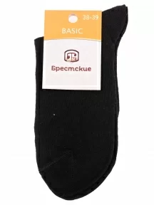 Женские носки Брестские (БЧК) рис. 000, ЧЕРНЫЕ (19С1232)
