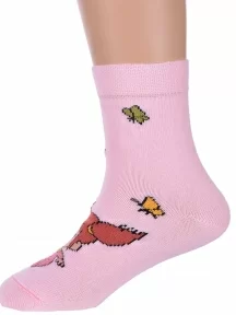 Комплект из 2 пар детских носков Брестские (БЧК), 2-23С3052, рис. 1035, БЛЕДНО-РОЗОВЫЕ