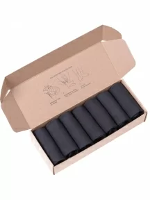 Набор из 7 пар мужских носков MSCLUB, 7-ПН-01, ГРАФИТОВЫЕ