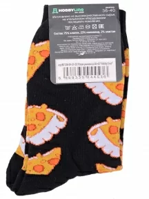 Носки унисекс Hobby Line, нус80128-04-01-08, ЧЕРНЫЕ