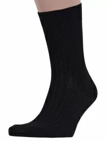 Набор из 24 пар хлопковых мужских носков AROS, Н24А-100, черные