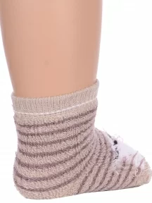 Детские махровые носки Брестские (БЧК), 14С3060, рис. 450, ПЕСОЧНЫЕ