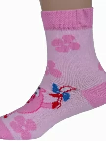 Детские носки "Смешарики" Брестские (БЧК), 19С3093, рис. 247, БЛЕДНО-РОЗОВЫЕ