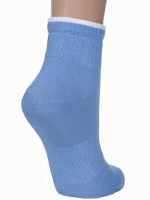 Женские носки Брестские (БЧК), 14С1302, рис. 028, ГОЛУБЫЕ