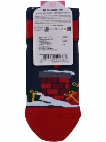 Женские носки Брестские (БЧК), 20С1137, рис. 636, ТЕМНО-СИНИЕ МЕЛАНЖ