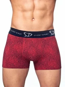 Мужские трусы-боксеры SD (by Salvador Dali), SD2055-3, КРАСНЫЕ