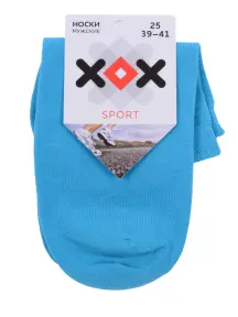 Мужские короткие спортивные носки ХОХ Бирюзовый (SPM-180)