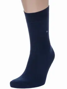 Мужские махровые носки RuSocks (Орудьевский трикотаж) ТЕМНО-СИНИЕ (М-188)