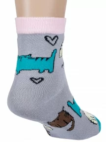 Детские носки "Красная ветка", С-2157, СЕРЫЕ