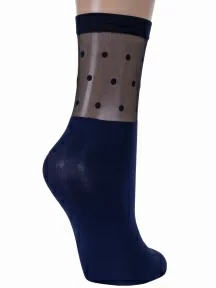 Женские носки Conte, 19С-29СП, MARINO, темно-синие