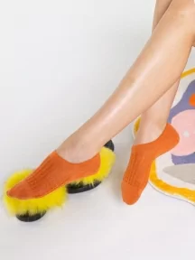 Женские подследники Oemen, VN217, ОРАНЖЕВЫЕ