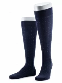 Мужские гольфы из мерсеризованного хлопка Sergio Di Calze (PINGONS), 19SC2, СИНИЕ