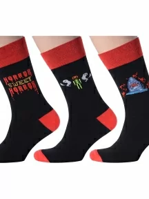 Комплект из 3 пар мужских носков MSCLUB №М18, msk3-М18, микс 4