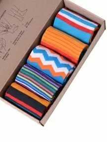 Набор из 5 пар мужских носков MSCLUB №М01, ВИ5-НМ1, микс 2