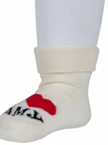 Детские носки RuSocks (Орудьевский трикотаж), Д-106, рис. 01, КРЕМОВЫЕ