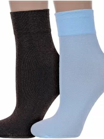 Комплект из 2 пар женских носков Conte, 2-21С-84СП, микс 7