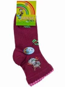 Детские носки LORENZline, Л76, БОРДОВЫЕ