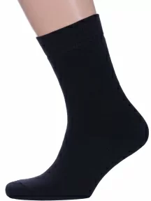 Мужские махровые носки АЛЬТАИР, ММ-220, ЧЕРНЫЕ