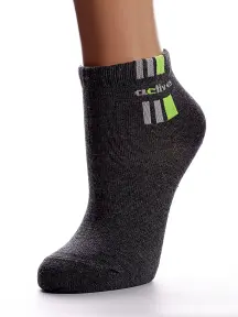 Детские спортивные носки Conte kids рис. 135, ТЕМНО-СЕРЫЕ (7С-97СП)