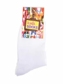 Комплект из 2 пар детских носков Альтаир, 2-Д82, БЕЛЫЕ