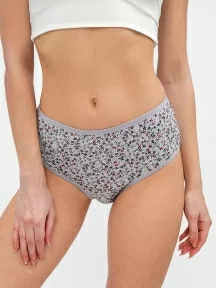 Женские трусы-слипы TUOSITE, WSN235-2, СЕРО-ГОЛУБЫЕ