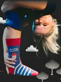 Носки unisex St. Friday Socks, upsala-1285-05/11/02, "Цирк ходячий, а ты?"