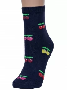 Женские носки "Красная ветка", С-1470, ТЕМНО-СИНИЕ