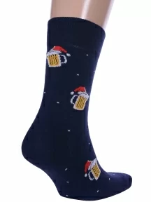 Мужские носки Брестские (БЧК), 20С2146, рис. 539 ТЕМНО-СИНИЕ