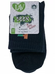 Детские спортивные носки "Борисоглебский трикотаж", 8СМ1002/2, ТЕМНО-СИНИЕ