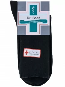 Комплект из 3 пар женских медицинских носков Dr. Feet (PINGONS), 3-15DF6, микс 3