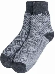 Детские полушерстяные носки RuSocks (Орудьевский трикотаж) ТЕМНО-СЕРЫЕ, рис. 2 (Д-382)