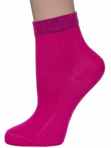Детские носки "Носкофф" (АЛСУ), НД30, ЯРКО-РОЗОВЫЕ
