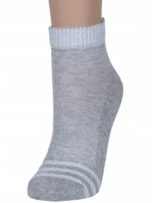 Женские спортивные носки "Красная ветка", С-1270, СЕРЫЕ