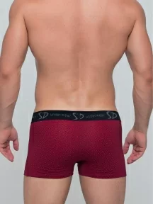 Мужские трусы-боксеры SD (by Salvador Dali), SD2017-4, КРАСНЫЕ