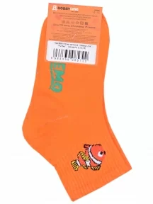 Детские спортивные носки Hobby Line, Ндх3594, ОРАНЖЕВЫЕ