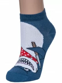 Детские носки "Носкофф" (АЛСУ), НД1у, рис. 3752, ДЖИНСОВЫЕ