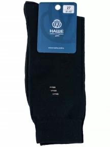 Мужские носки "НАШЕ" Смоленской чулочной фабрики, 6С38, рис. 1, ЧЕРНЫЕ №1