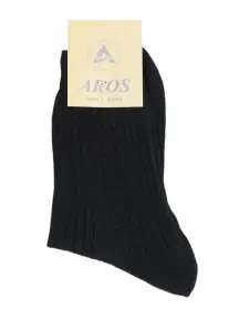 Комплект из 100 пар мужских носков AROS черные (100-А-100)